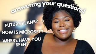 ANSWERING YOUR QUESTIONS! | MICROSOFT INTERN, LIFE AND FUTURE PLANS