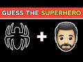 Guess The Superhero By Emoji | Superhero Emoji Quiz | Quizzy Fun