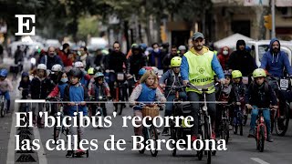 El BICIBÚS recorre las calles de BARCELONA