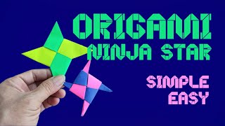 How To Make a Paper Ninja Star