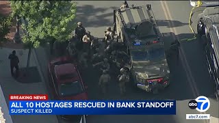 What we know about suspect in 15-hour CA bank hostage situation