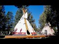 Nomadics Tipi Makers - Campground Teepee Model