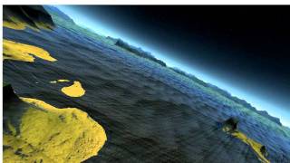 Procedural planet renderer: First water tests