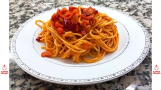 Spaghetti Sauce Recipe with Cream and Capia Pepper - You Will Love The Flavor of This Sauce