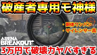 【アリーナブレイクアウト】予算3万円で作れる！破産者専用の『モ神様』が最強すぎるwwww【arenabreakout】