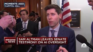 ChatGPT creator Sam Altman reflects on the Senate's A.I. regulatory hearing