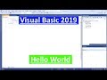 Introduction to Visual Basic Series  - Hello World! - Your First Application