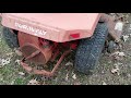 gravely 8122 with kohler k301 engine cold start and older deck