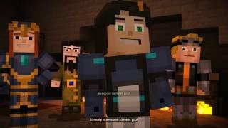 Minecraft Story Mode - Episode 6 - A Portal to Mystery -1- Zombies!!