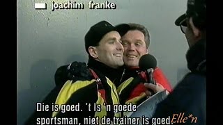 Winter Olympic Games Albertville 1992 - Zandstra Loef Ritsma, Zinke (Gold), Franke, Van Velde 1000 m