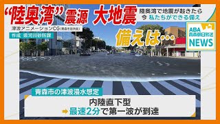 “陸奥湾” 震源の大地震が起きたら…　今私たちができる備え