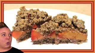 Blitzschneller Streusel-Mohn-Pflaumenkuchen, einfach ein Träumchen!