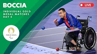 Boccia - Individual Gold Medal Matches | Day 5 | Paris 2024 Paralympics