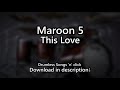 Maroon 5 - This Love - Drumless Songs 'n' click