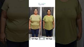 20 kg weight loss in 3 months // MyHealthBuddy