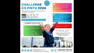 Relevez le défi du Challenge CS PINTU 2024 !📚🥳