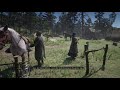 little jack throws rocks at kieran red dead redemption 2