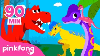 🦖LO MEJOR DE LO MEJOR🦖 Canciones y Cuentos de Dinosaurios para niños | Pinkfong en español
