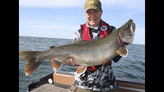 PASSION PLEIN AIR, LES TRUITES GRISES GÉANTES DU LAC ONTARIO !!!!