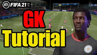 プロクラブ GK チュートリアル: 基本操作 (FIFA 21)