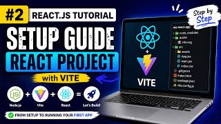 #2 Reactjs Setup Guide Create Your First React Project with Vite #react #typescript #webdevelopment