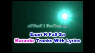 Saree Ke Fall Sa karaoke Track with lyrics 2013