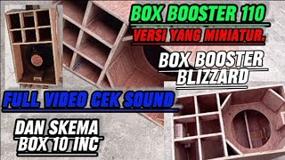 FULL VIDEO SKEMA BOX BOOSTER 110 , SAMA CEK SOUND ‼️ CEK SOUND PERDANA