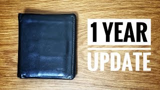 Bellroy Note Sleeve - 1 Year Update (Slim Wallet Review)