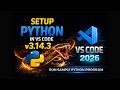 How to Run Python in Visual Studio Code on Windows 10/11 [2026] | Run Sample Python Program
