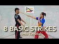 8 Basic Strikes | Arnis Tutorial