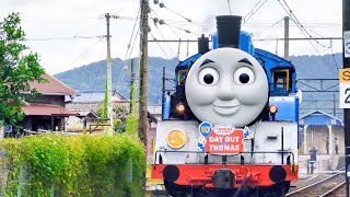 Thomas the Tank Engine and Oigawa Railway's Steam Locomotives: A Powerful Day in Action!