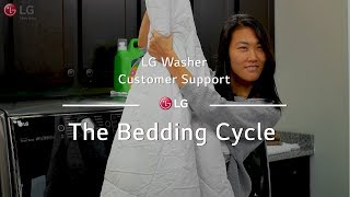 LG Washer - The Bedding Cycle