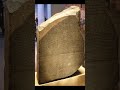 The Rosetta Stone at the British Museum #shorts