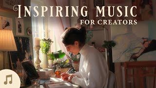 Peaceful & Inspiring Ambient Music to draw, relax & study to 🎻✨ 1h Playlist