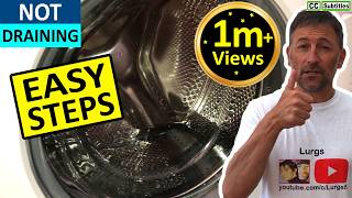 Washing Machine not Draining Water - Fixed