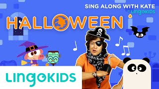 👻  Halloween Song for Kids 🎃 | Sing Along with Kate | Lingokids