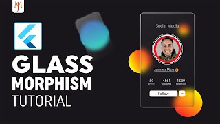 Flutter Glass Morphism | Glass Effect