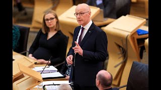 #Live: Swinney faces FMQs as ex-minister to be suspended and election is called #politics #news
