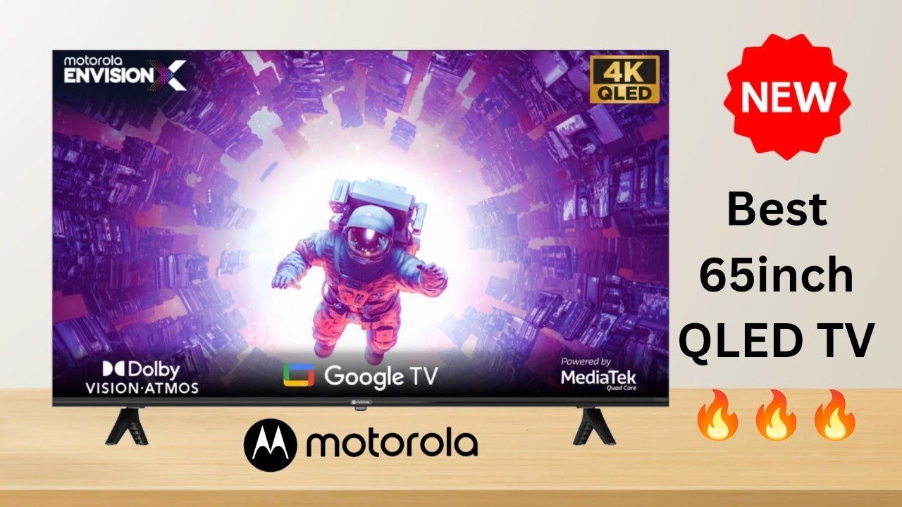 MOTOROLA EnvisionX 165 Cm (65 Inch) QLED Ultra HD (4K) Smart Google TV ...