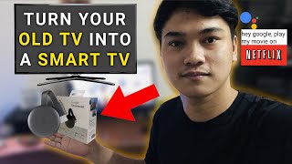 Turn Your OLD TV Into a SMART TV [Google Chromecast 3rd Generation] | Reyzz Tech