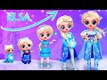 Elsa Growing Up! 32 DIYs for LOL