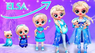 Elsa Growing Up! 32 DIYs for LOL