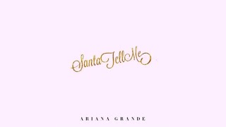 Ariana Grande - Santa Tell Me (Live Version) [Lyrics]