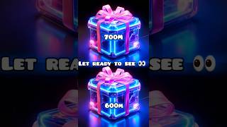 Choose your gift🎁😱 |700M 🤯 VS 600M 😱 |Part-🏅 |#shorts #virals