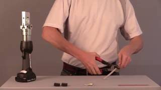 Elpress PVL611 Crimping Tool: How to Crimp KRF35-10 Copper Tube Terminals