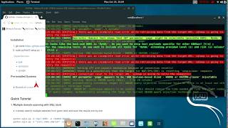 SQLIV - Scan SQL Injection Vuln of Targeted Site on Kali Linux