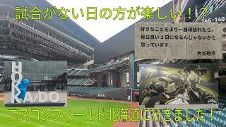 【試合がない日の方が楽しい！？】エスコンフィールドに行きました！