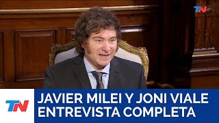 Javier Milei con Joni Viale - Entrevista Completa