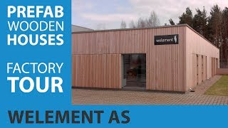 Prefab Homes Factory TOUR - Welement AS