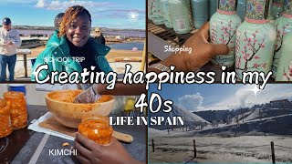 Simple living in spain |making kimchi |shopping| visiting salinas|